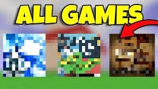 ALL GAMES in Roblox: The Classic (LEAKED)