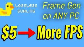 Loseless Scaling - How I use This POWERFUL $5 APP for more FPS on my Gaming PC