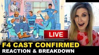 MCU Fantastic Four Cast CONFIRMED - Breakdown - Pedro Pascal, Vanessa Kirby, Joseph Quinn