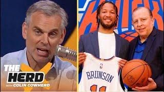 THE HERD | Colin Cowherd reacts to Jalen Brunson to sign 4-year, $156.5M deal with the Knicks