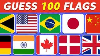 Guess the Flags | 100 Flags Quiz