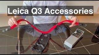 Unboxing Leica Q3 Accessories
