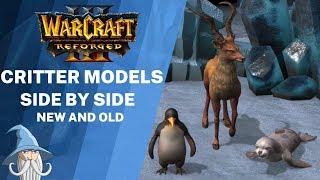 Critter Models Comparison (Reforged vs Classic) | Warcraft 3 Reforged Beta