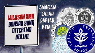 7 PTN yang Banyak Menerima Anak SMK