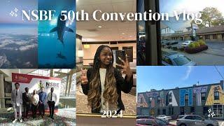 College conference vlog NSBE50 ATL | Kenzi M.