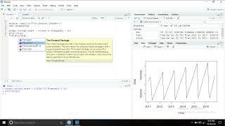 how to remove seasonality from time series data/decomposing time series data in Rstudio