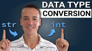 Converting data types in Python | From string to integer and vice versa