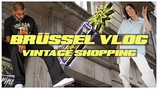 Vintage Shopping | Brüssel Vlog | Die besten Vintage Stores in Brüssel | Wohnungstour | Sami Rhoma