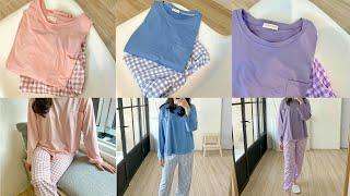 Rekomendasi Shopee Haul Baju Tidur / Piyama Gingham Korea + Link Shopee #shorts