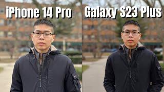 Samsung Galaxy S23 plus vs iPhone 14 Pro Camera Comparison