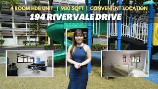 194 Rivervale Drive 4RM HDB For Sale - Singapore HDB Property Listing | Odele