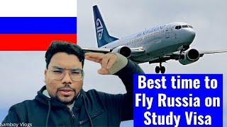 Best Time to Fly to Russia on a Study Visa 