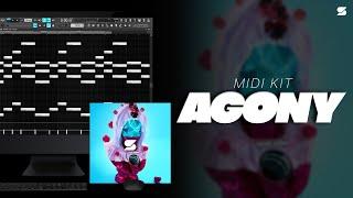 [FREE]  Chord Progression Midi Kit - "AGONY" [POLO G, RODDY RICCH, LIL DURK] Piano  Midi Pack 