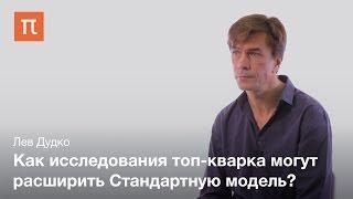 «Новая физика» и топ-кварк — Лев Дудко