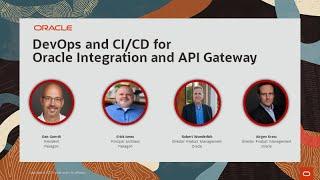 DevOps and CICD for Oracle Integration and API Gateway