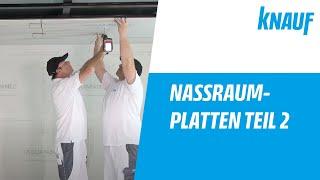 Knauf AQUAPANEL® Cement Board verarbeiten (Teil 2) - Fugentechnik an Wand und Decke