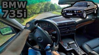 1992 BMW 735iA E32 | POV test drive | #DrivingCars