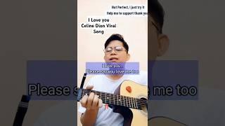 Viral song of Celine Dion #shortsvideo #coversong #iloveyou #celinedion #shorts