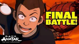 Sokka, Toph, & Suki vs. Fire Nation Airships!  | FULL UNCUT FINAL BATTLE | Avatar