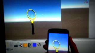 Gyro Motion, on Unity 3D android test