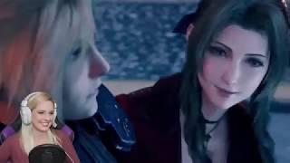 Briana White voice actress of Aerith reacting to Aerith making Tifa Jealous - Final Fantasy VII RMK