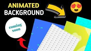 Background Animation Video Like @Algrow  for Free