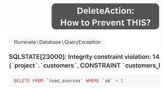 Filament: Prevent Delete with Relationship Constraints