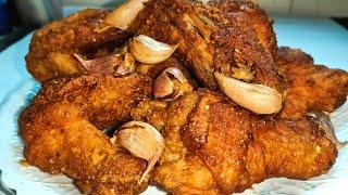 Resep Ayam Paling Praktis || Ayam Goreng Bawang Putih || Gurih Enak Banget