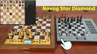 Novag Star Diamond vs. Millennium King Performance  #chess