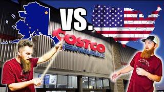 SHOCKING ALASKA COSTCO PRICES?! $$$ | How Do They COMPARE!