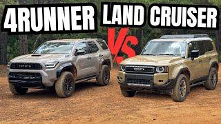 Which I$ The Better Choice? 2025 Toyota 4Runner vs 2024 Land Cruiser