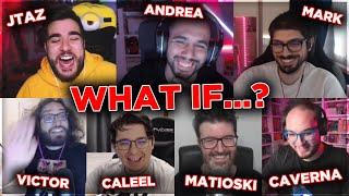 TALKSHOW su WHAT IF con Andrea, Caleel, Caverna, Mark, Matioski, Victor