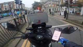 Delivering Food in Folkestone Kent UK  - UberEats & Deliveroo Rider POV