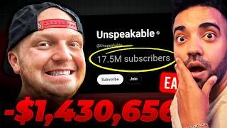 How this YouTuber is losing millions!