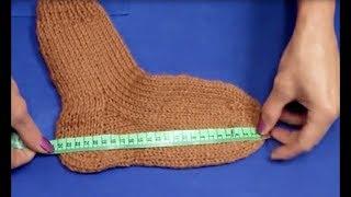 Учимся вязать носки. Пошаговое видео для начинающих. Часть1. (Learn to Knit Socks part 1)