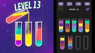  Water Sort Puzzle - Guru Game  LEVEL 13  Gameplay Walkthrough