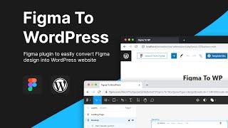 Figma To WordPress Automatically