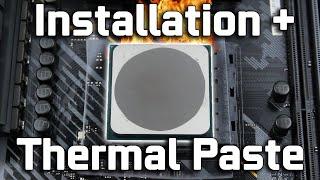 Ryzen 3000 Installation and Thermal Paste Application Guide