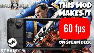 Warhammer 40K Space Marine 2 Steam Deck 60 fps FSR3 + FG Mod #steamdeck #spacemarine2 #beCreatus