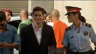 Messi goes to court in Barcelona in tax fraud investigation