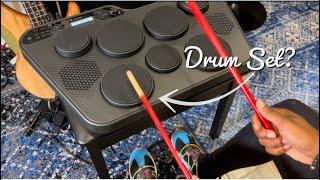 Donner-DED 60T | Drum Pad | Portable Drum Set | Play Your Favorite Songs | MIDI, USB & AUX