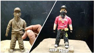 Making a hip hop bundle with natural clay (मिट्टी से)|#freefire#how#clayart#hiphopbundle