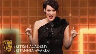 Phoebe Waller-Bridge's Acceptance Speech | 2019 British Academy Britannia Awards