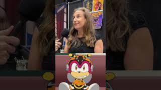 Asking the voice of Charmy Bee about a Team Chaotix series #shorts