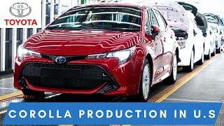 Toyota Corolla Production In U.S | Full Factory Tour!