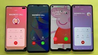 Incoming Call Peppa Pig on Samsung A21s and OPPO A55 /Outgoing Call Masha Samsung S10+ and Honor X7a