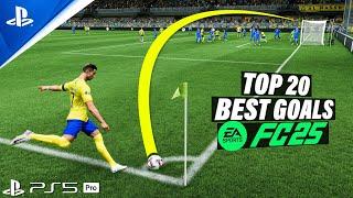 FC 25 | TOP 20 GOALS #2 PS5 PRO [4K60FPS]