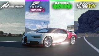 BUGATTI CHIRON in Racing Games