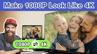 How to Upscale 1080p to 4K | 1080p to 4k Upscaler (2024)