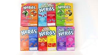 NERDS Candy Unboxing! Wonka Treat! Strawberry Cherry Lucha Grande Peach Tasty Crunchy Treat